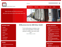 Tablet Screenshot of abs-robur.de
